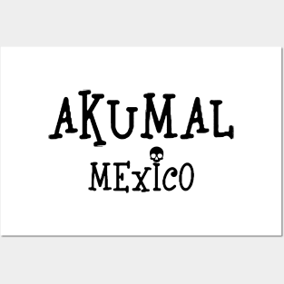 Akumal Mexico Design Posters and Art